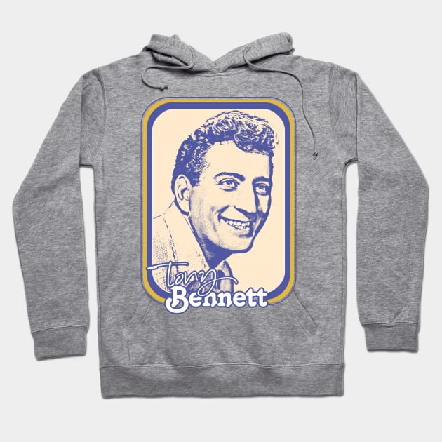 Tony Bennett  / Retro Style Fan Design Hoodie by DankFutura